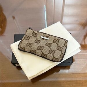 Sale - New Gucci GG Monogram Pouch